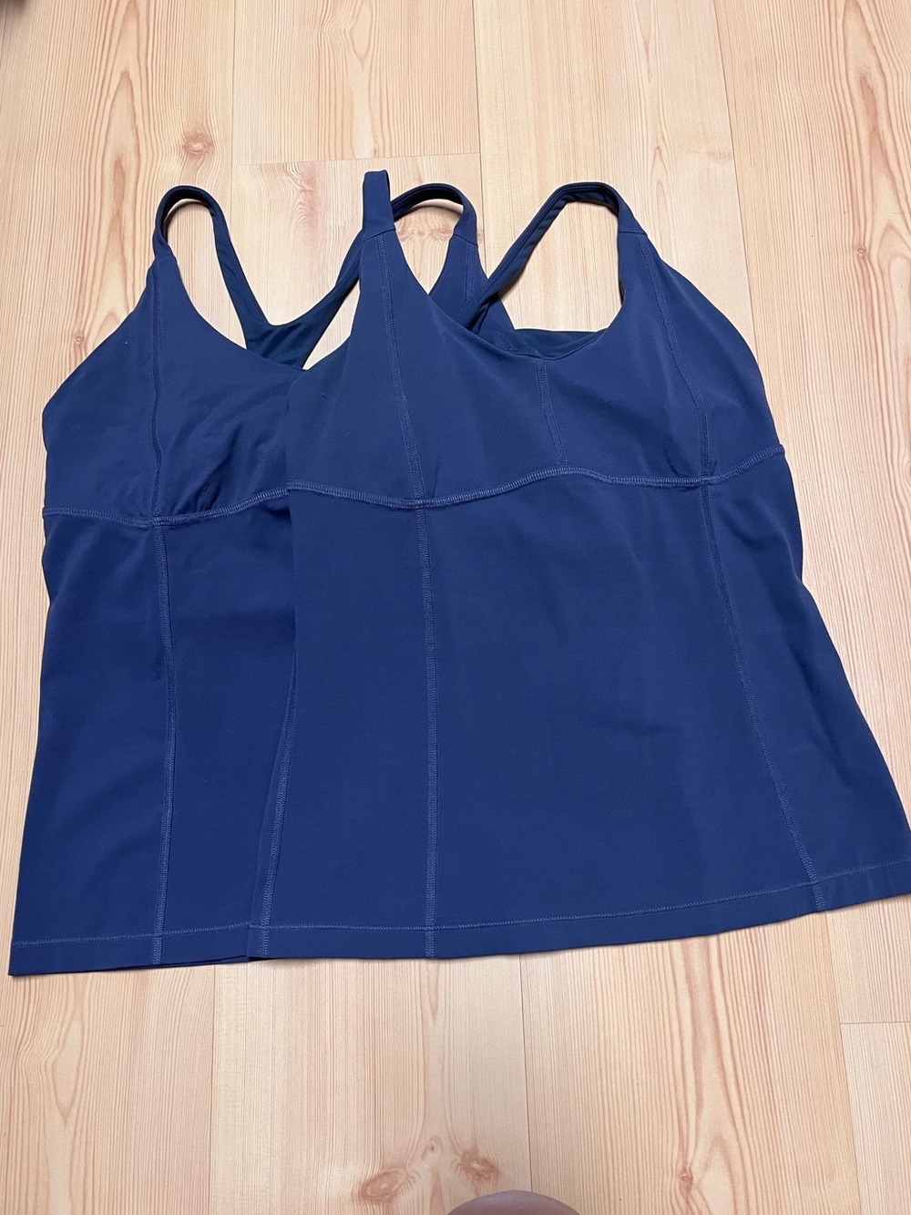 Bundle of 2 gray Prana tanktops